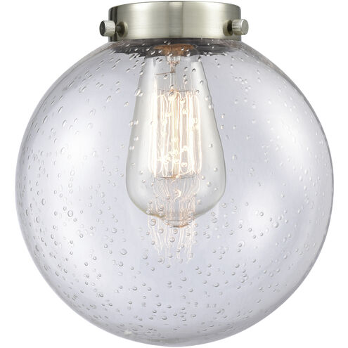 Franklin Restoration Beacon LED 8 inch Black Antique Brass Mini Pendant Ceiling Light in Seedy, Franklin Restoration