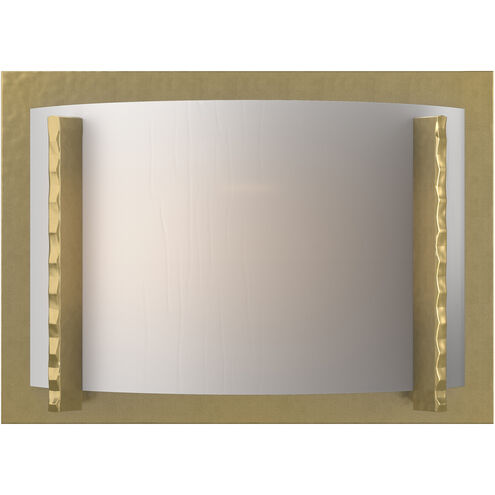 Forged Vertical Bars 1 Light 12.5 inch Modern Brass ADA Sconce Wall Light