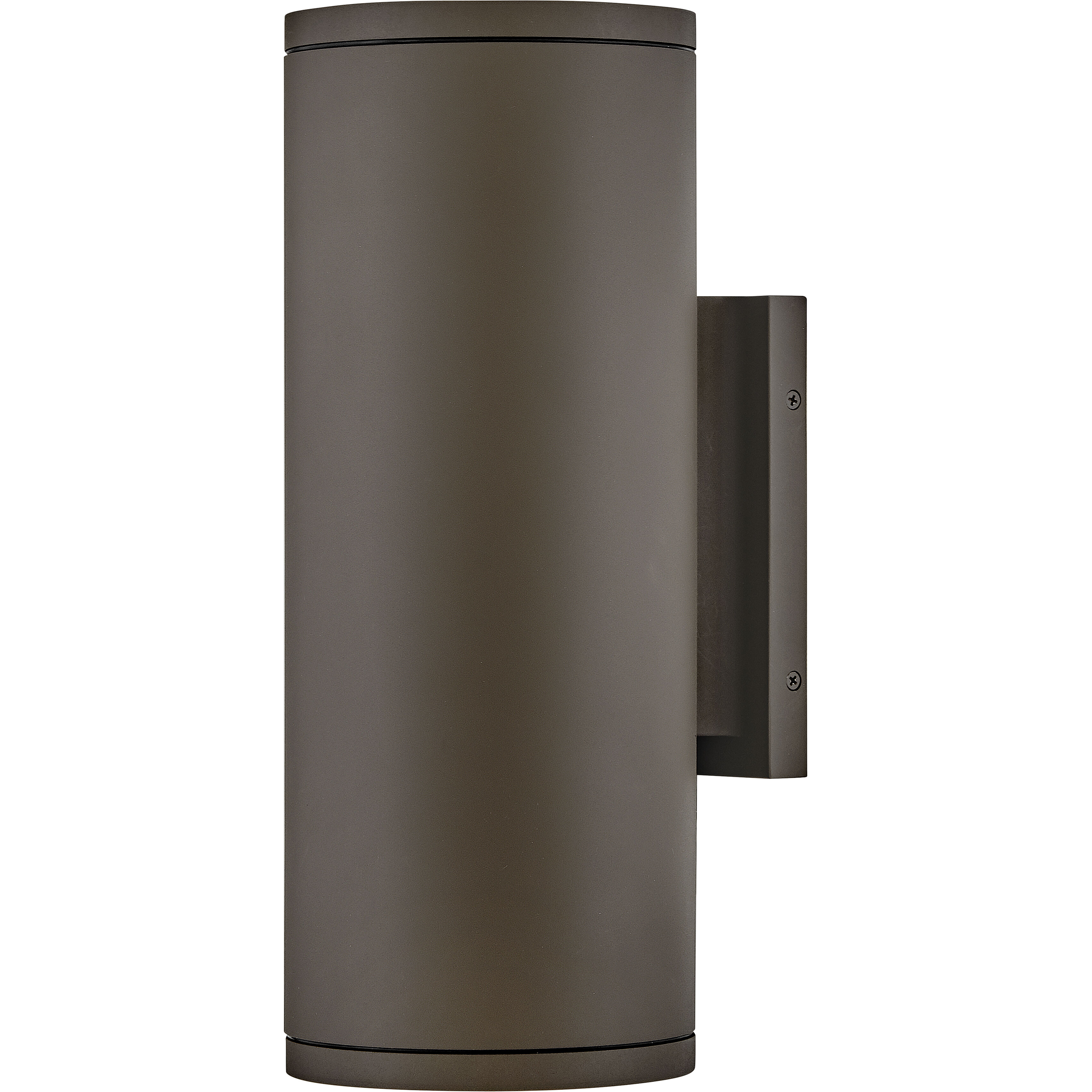 Silo 2 Light 16 inch Architectural Bronze Outdoor Wall Mount