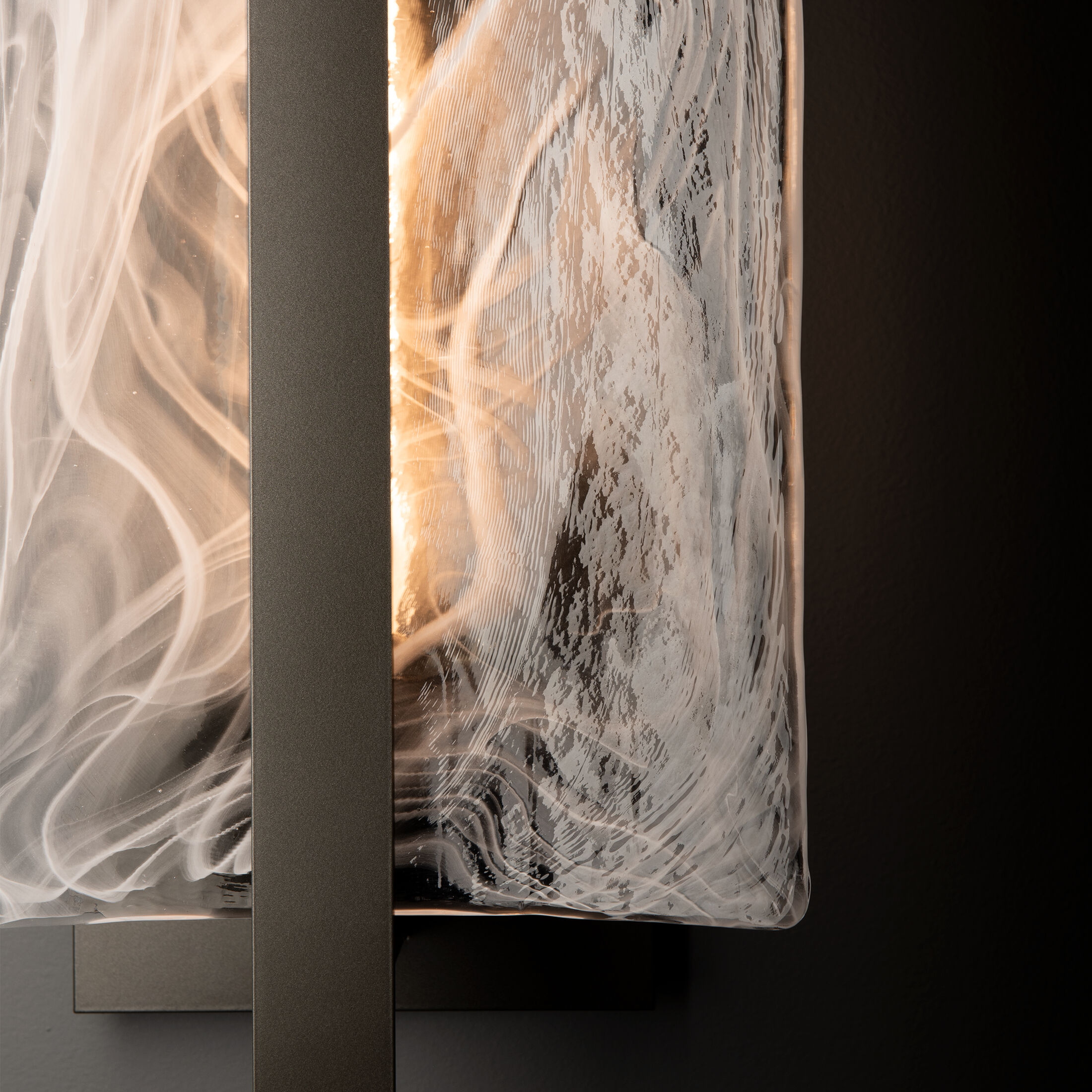 Arc 1 Light 20.8 inch Coastal Dark Smoke Outdoor Wall Sconce