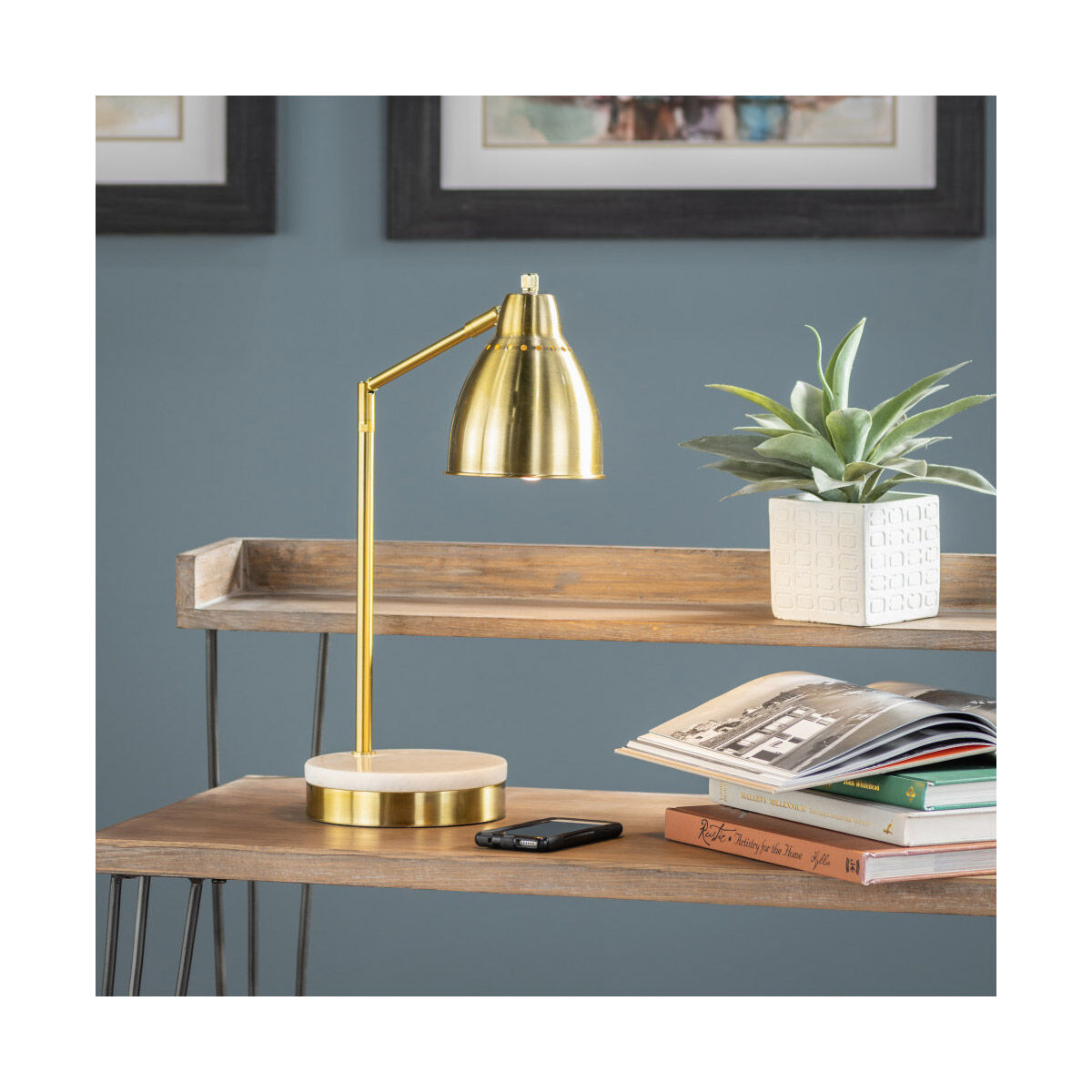 Liam 20.25 inch USB Task Lamp Portable Light