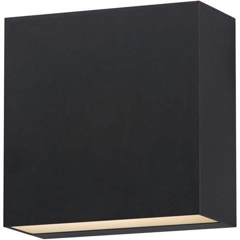 Cubed LED 5.5 inch Black Outdoor Wall Sconce