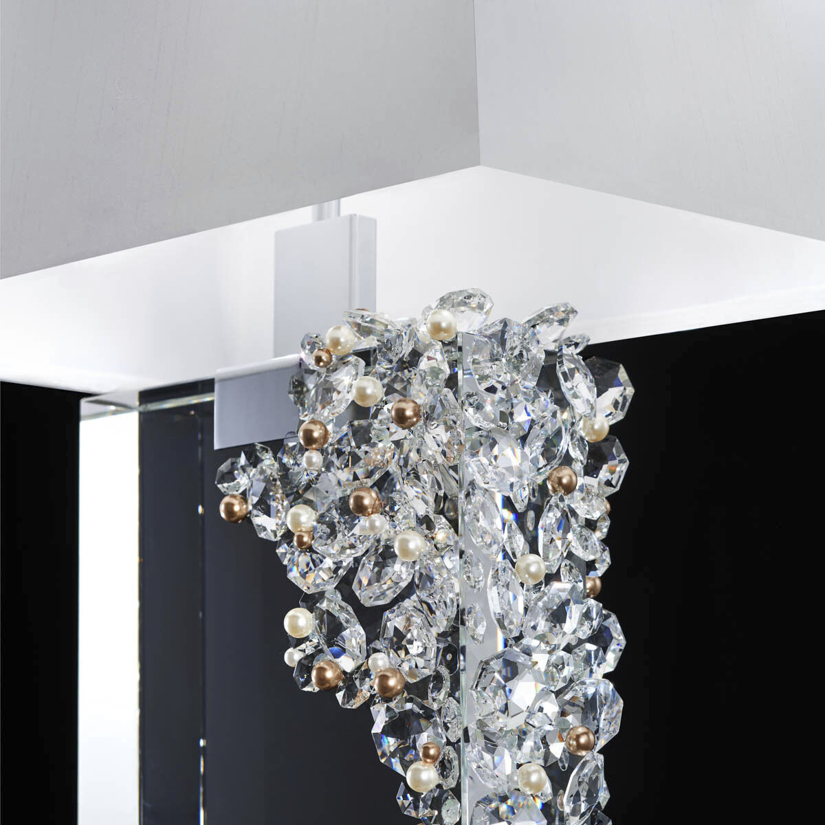 Forever Auroa 30.6 inch 7.00 watt Polished Chrome Table Lamp Portable Light