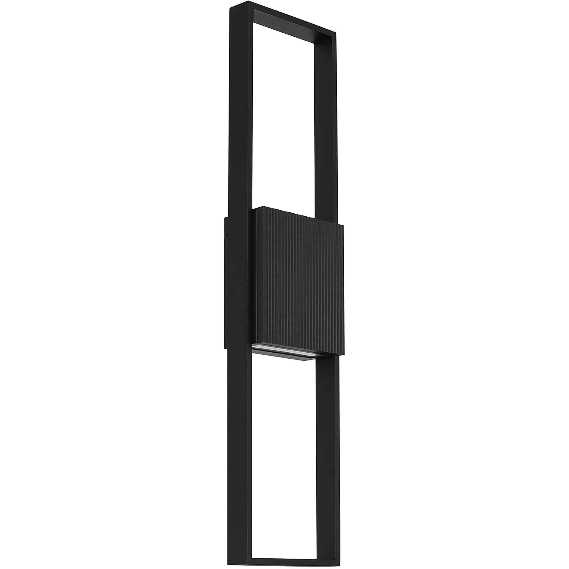 Miami LED 32 inch Sand Black Outdoor Wall Sconce