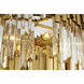 Canada 12 Light 27.5 inch Gold Chandelier Ceiling Light