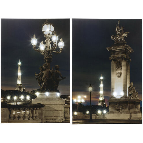 Eiffel Tower 35.3 X 23.6 inch LED Wall Prints