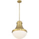 Purelight 1 Light 16.25 inch Legacy Brass Pendant Ceiling Light