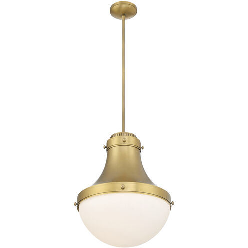 Purelight 1 Light 16.25 inch Legacy Brass Pendant Ceiling Light