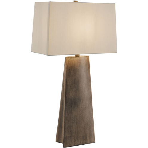 Samoa 33 inch 100.00 watt Dapple Grey Table Lamp Portable Light