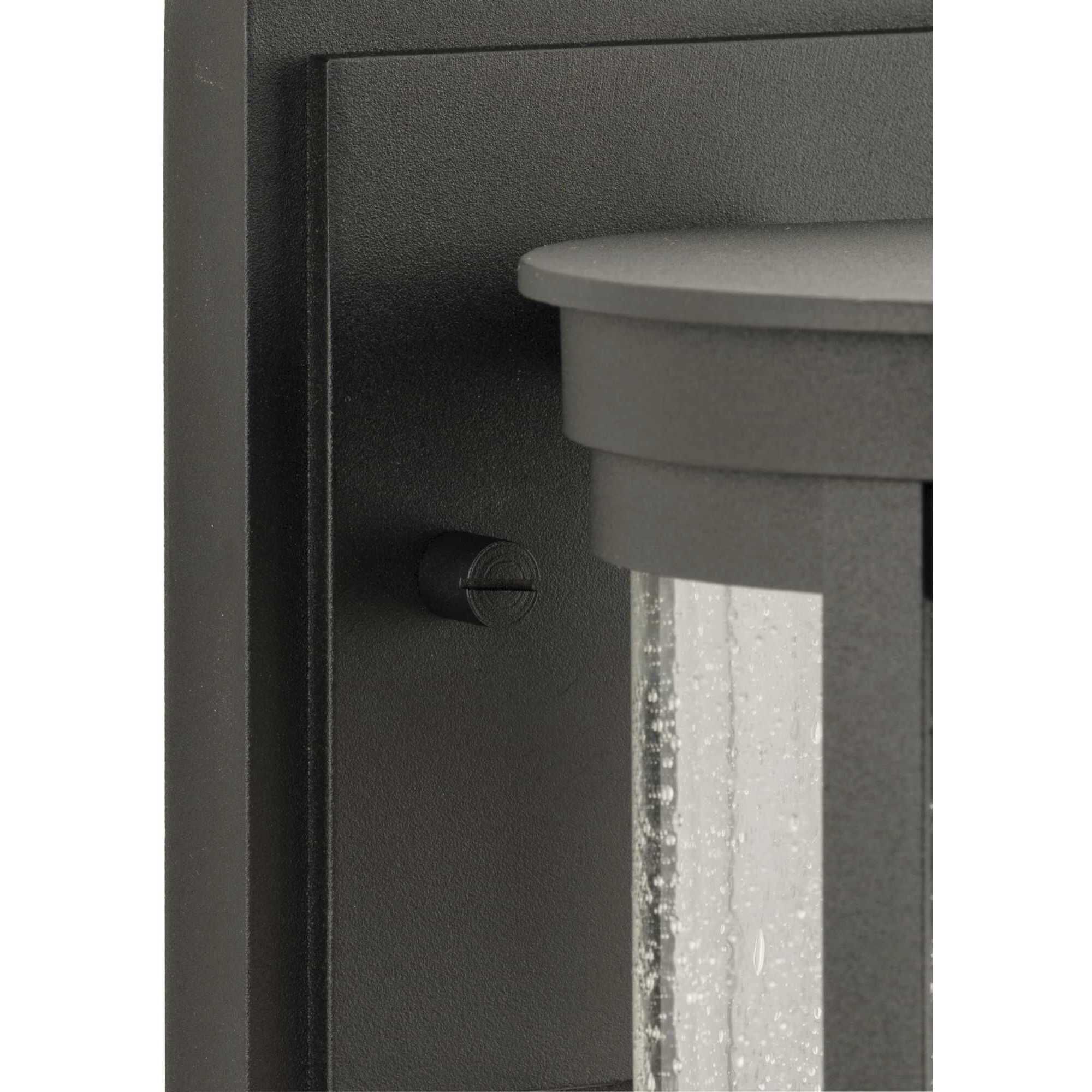 Belden 1 Light 10.37 inch Black Outdoor Wall Lantern
