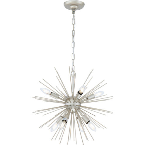 Timber 8 Light 20 inch Champagne Pendant Ceiling Light
