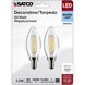 Lumos LED Candelabra 5.5 watt 120 5000K LED Filament, LED Filament