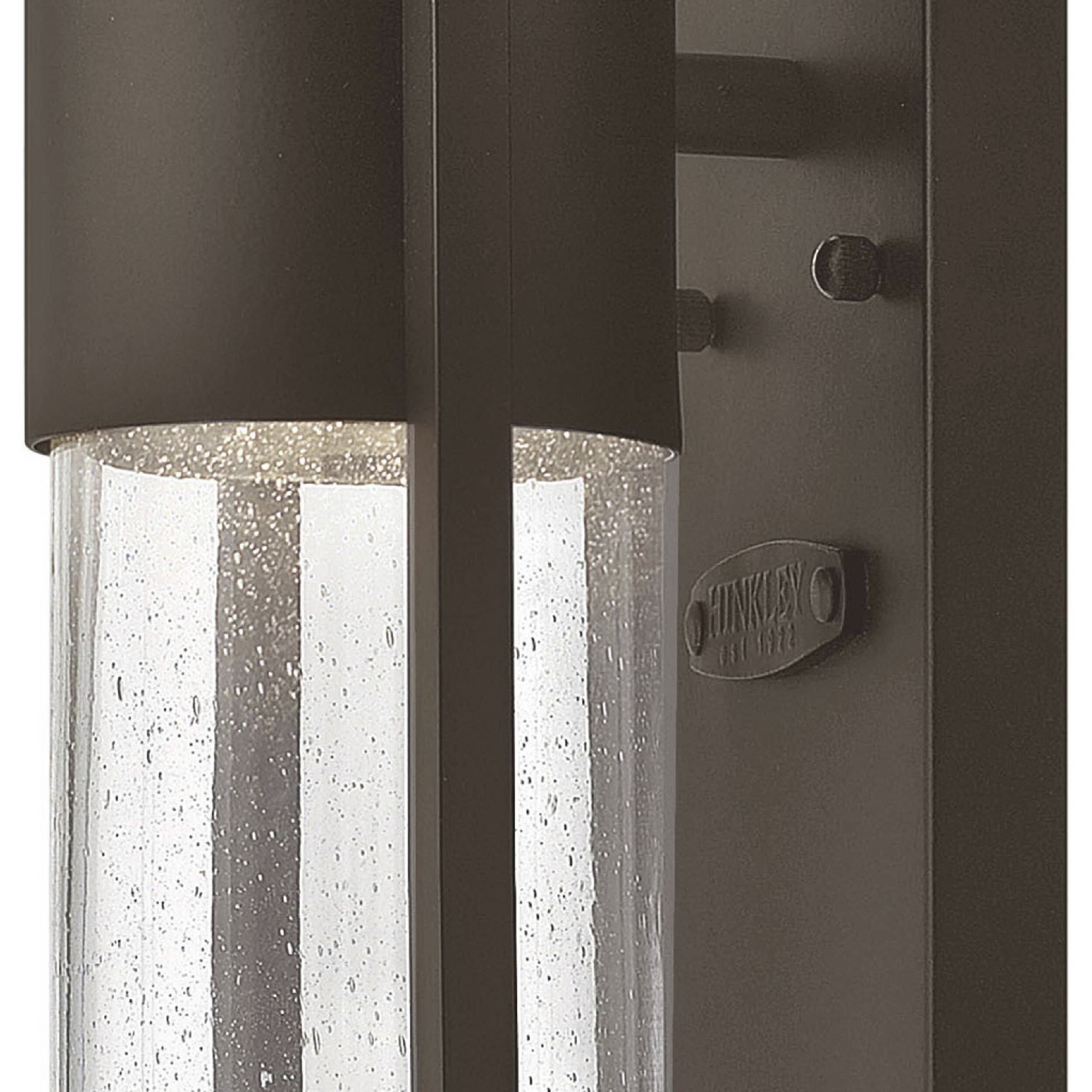 Shelter LED 21 inch Buckeye Bronze Outdoor Wall Mount Lantern, Medium