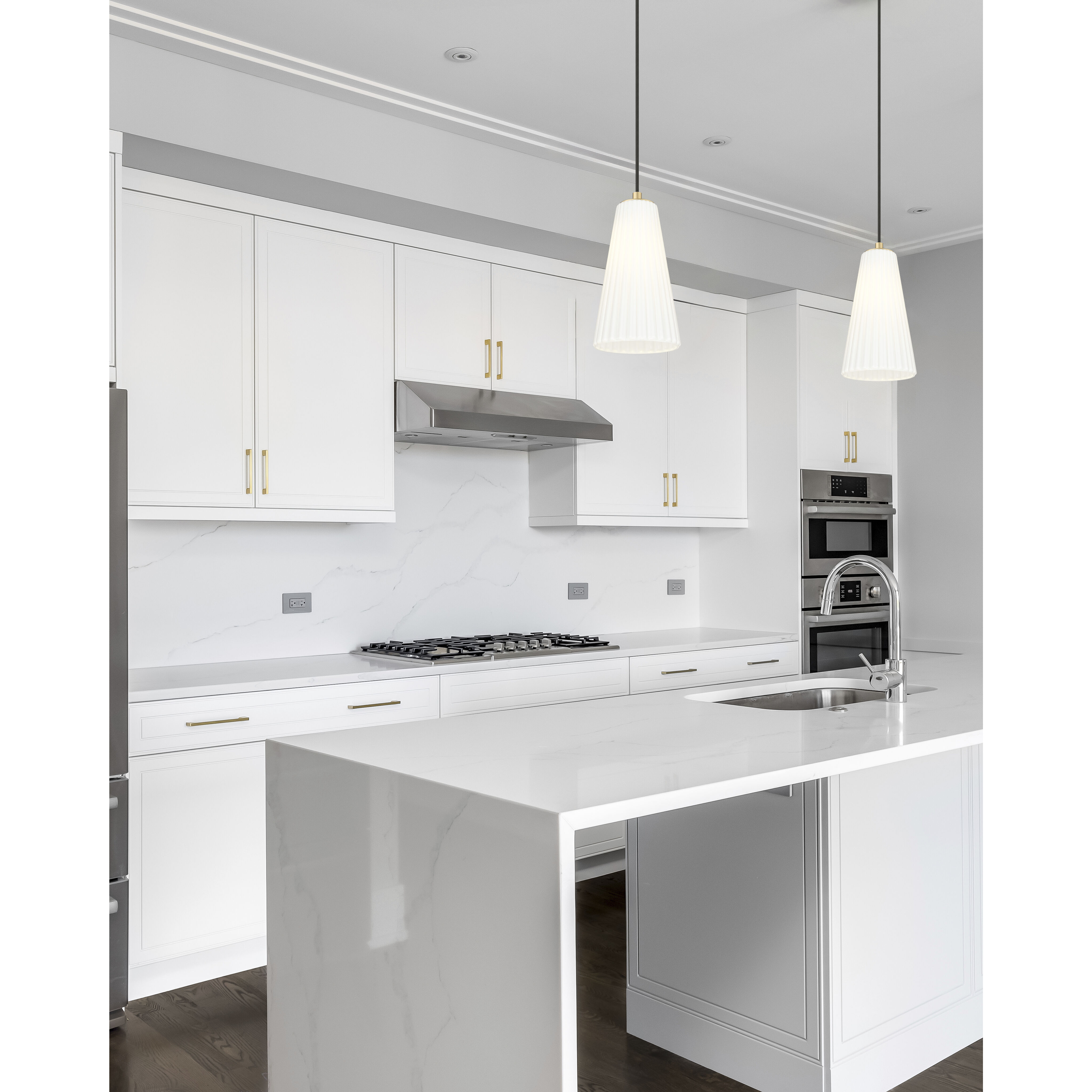 Farrell 1 Light 6 inch Modern Gold Pendant Ceiling Light