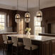Alexa Hampton Lucinda 1 Light 8 inch Aged Iron Pendant Ceiling Light