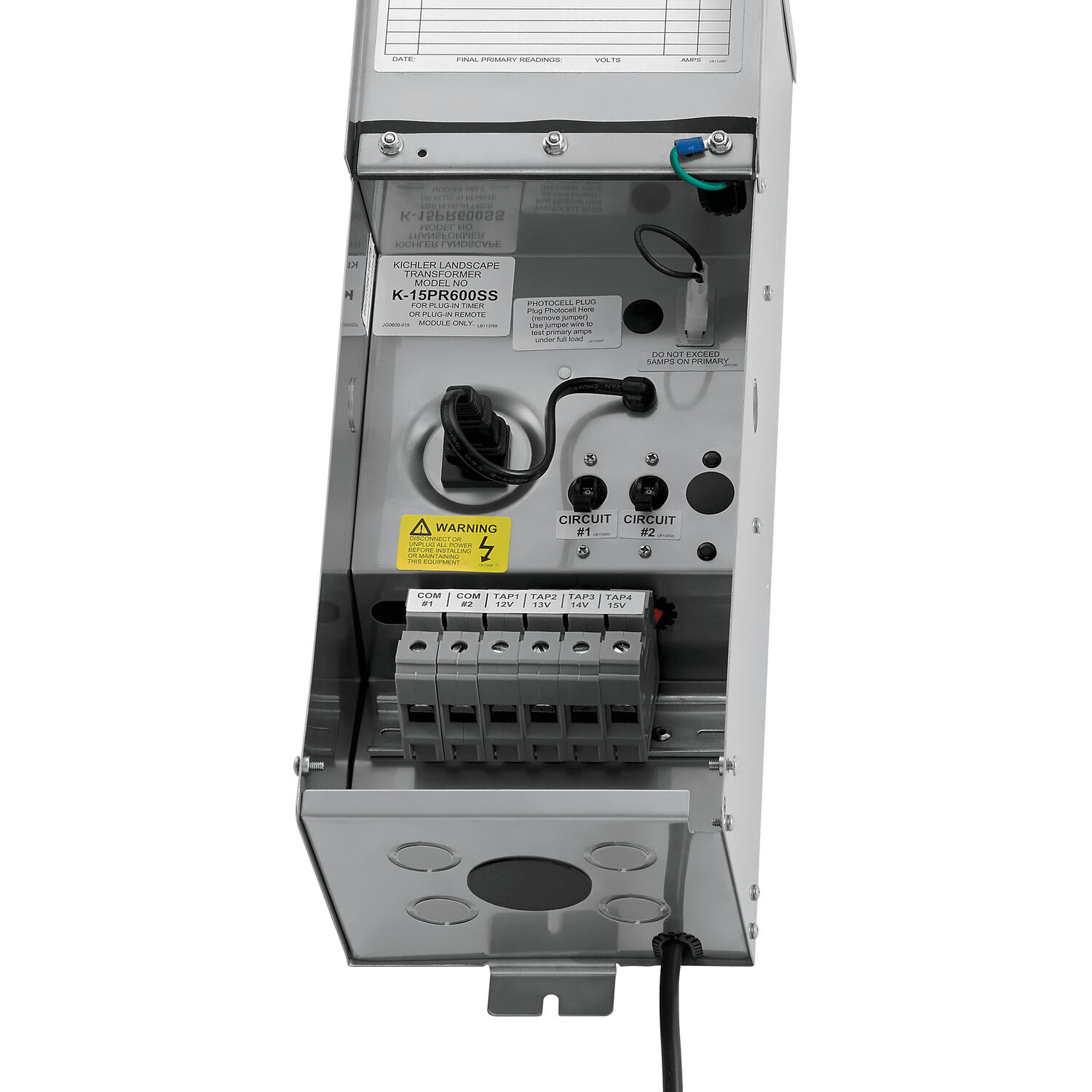 Kichler transformer timer top