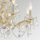 Maria Theresa 12 Light 29 inch Gold Chandelier Ceiling Light in Clear Italian