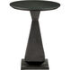 Janil 19.75 inch Graphite/Clear Accent Table