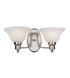Perkins 2 Light 16 inch Brushed Nickel Wall Sconce Wall Light