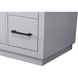 Chase 48 X 34 inch Grey Bathroom Vanity Cabinet