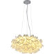 Canada LED 20.86 inch White Chandelier Ceiling Light