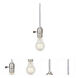 Union Square 1 Light 2.25 inch Pewter Mini Pendant Ceiling Light in Satin Nickel