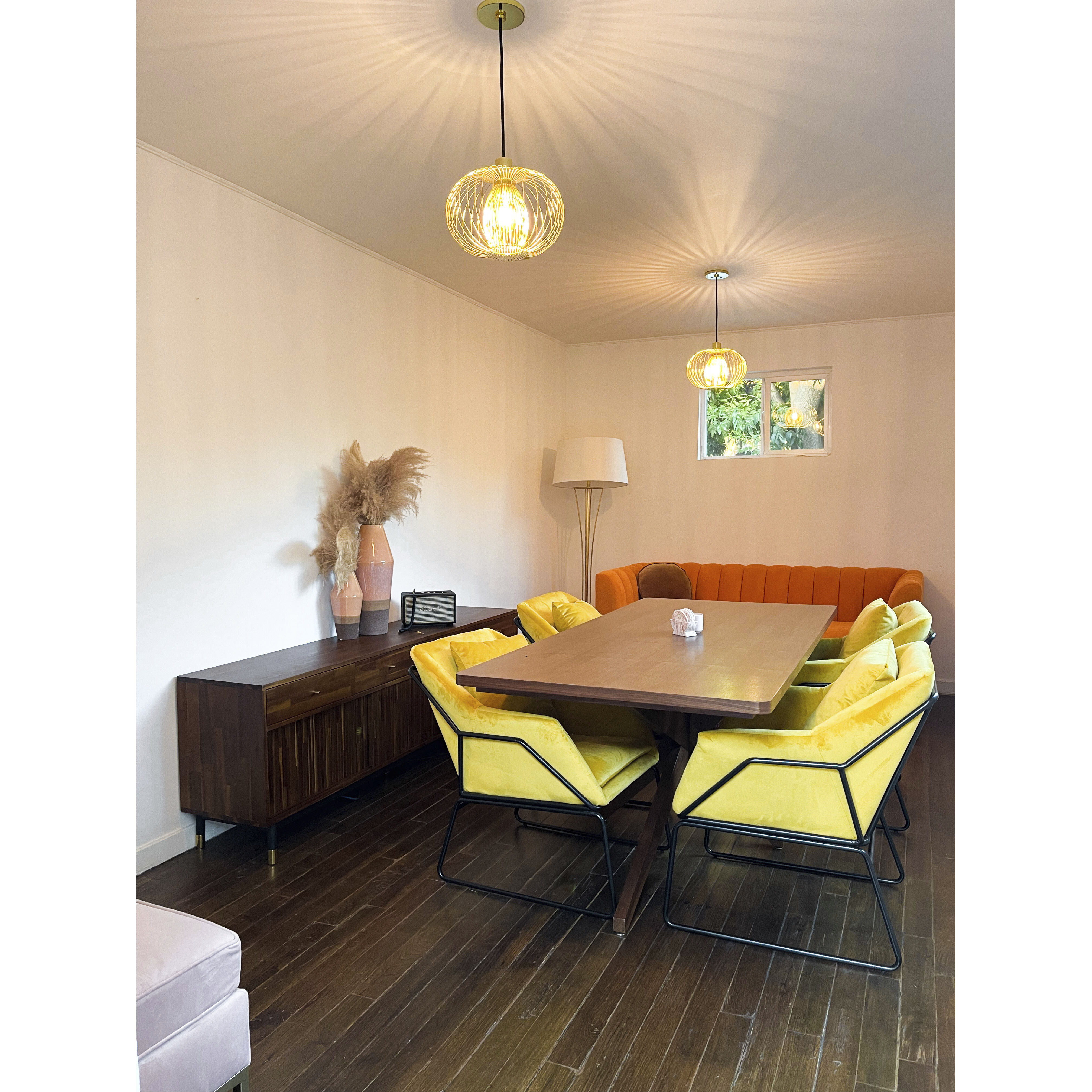 Jasmine 1 Light 12 inch Polished Brass Pendant Ceiling Light