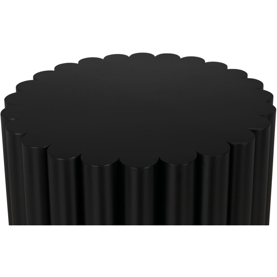 Rose 34 X 34 inch Matte Black Coffee Table