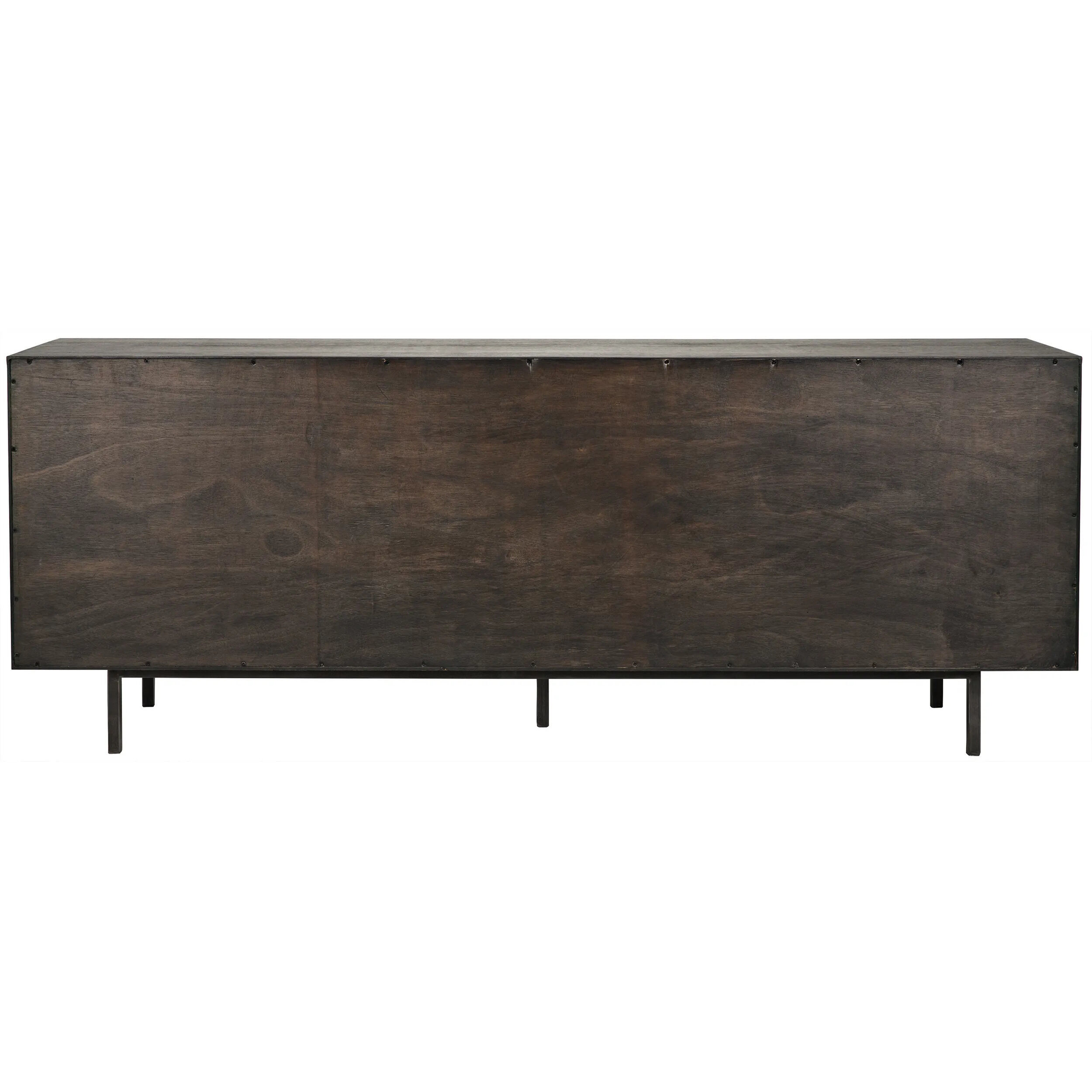 Noir GCON206EB Boston 84 X 20 inch Ebony Walnut Sideboard