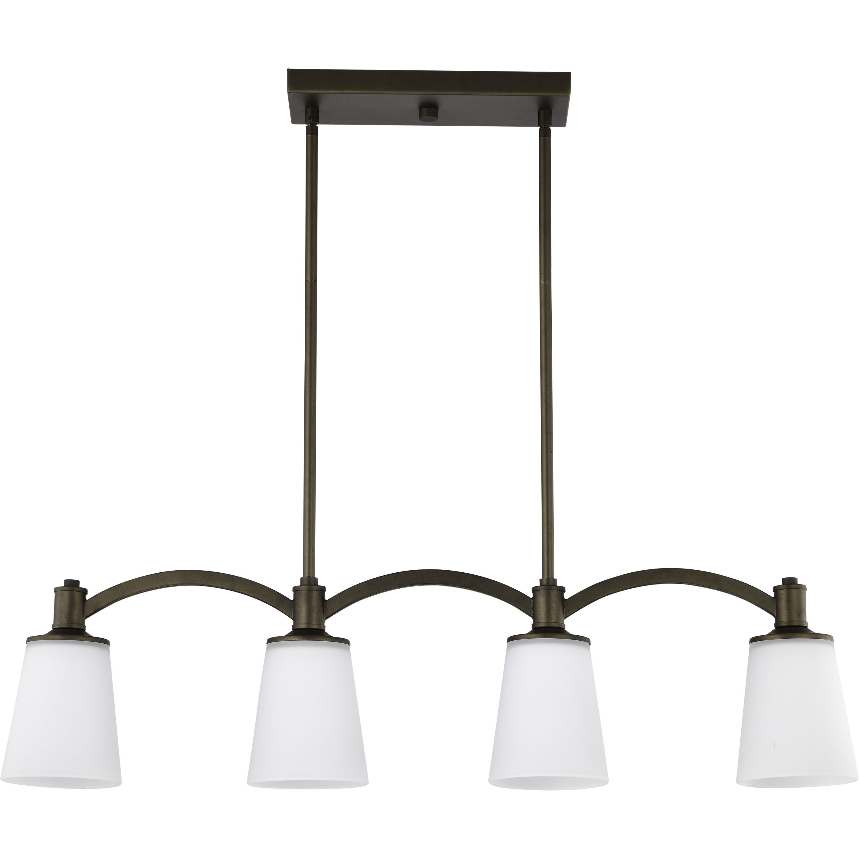 Laguna 4 Light 46 inch Forest Bronze Island Pendant Ceiling Light