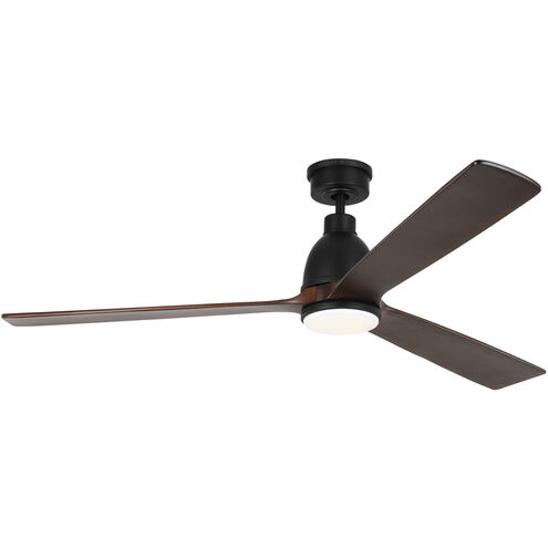 Bryden 60 inch Midnight Black Indoor/Outdoor Smart Ceiling Fan