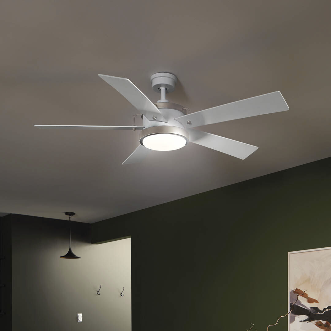 Salvo 56 inch White Ceiling Fan
