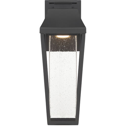 Brookline LED 15 inch Matte Black Outdoor Wall Lantern