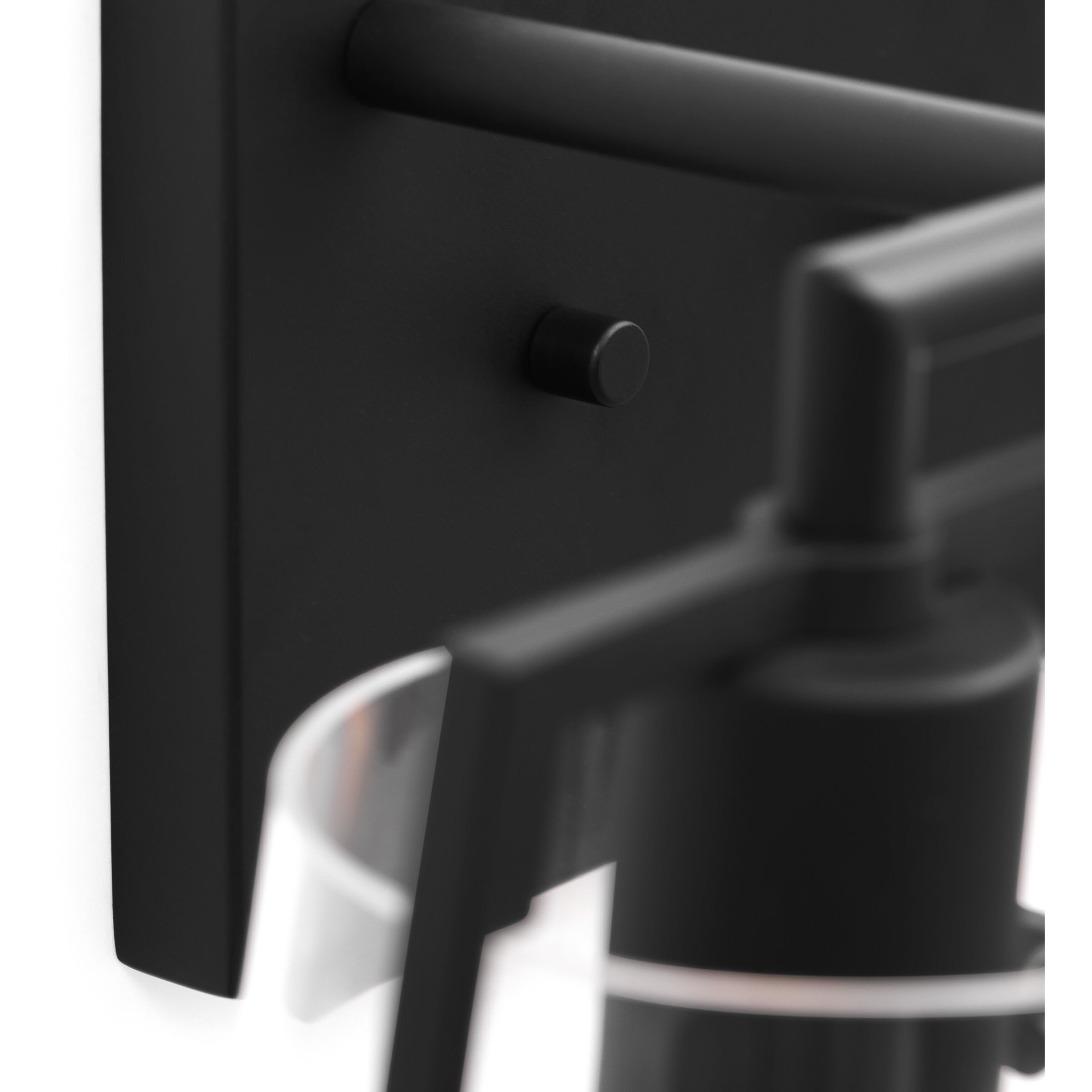 Drew & Jonathan Crofton 2 Light 14.63 inch Midnight Black Wall Bath Fixture Wall Light