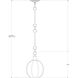Aquaterra 1 Light 10 inch Old Iron Pendant Ceiling Light
