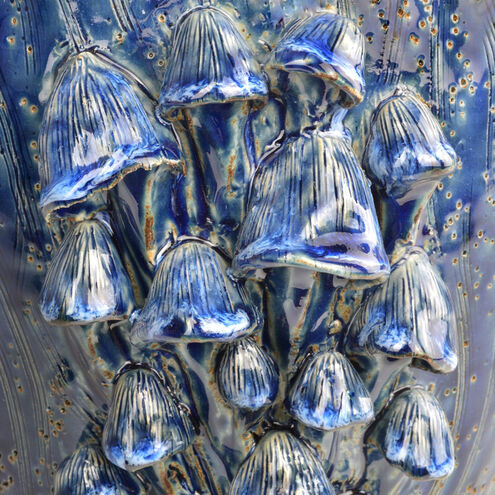 Conical Mushrooms 10.5 X 10 inch Vase