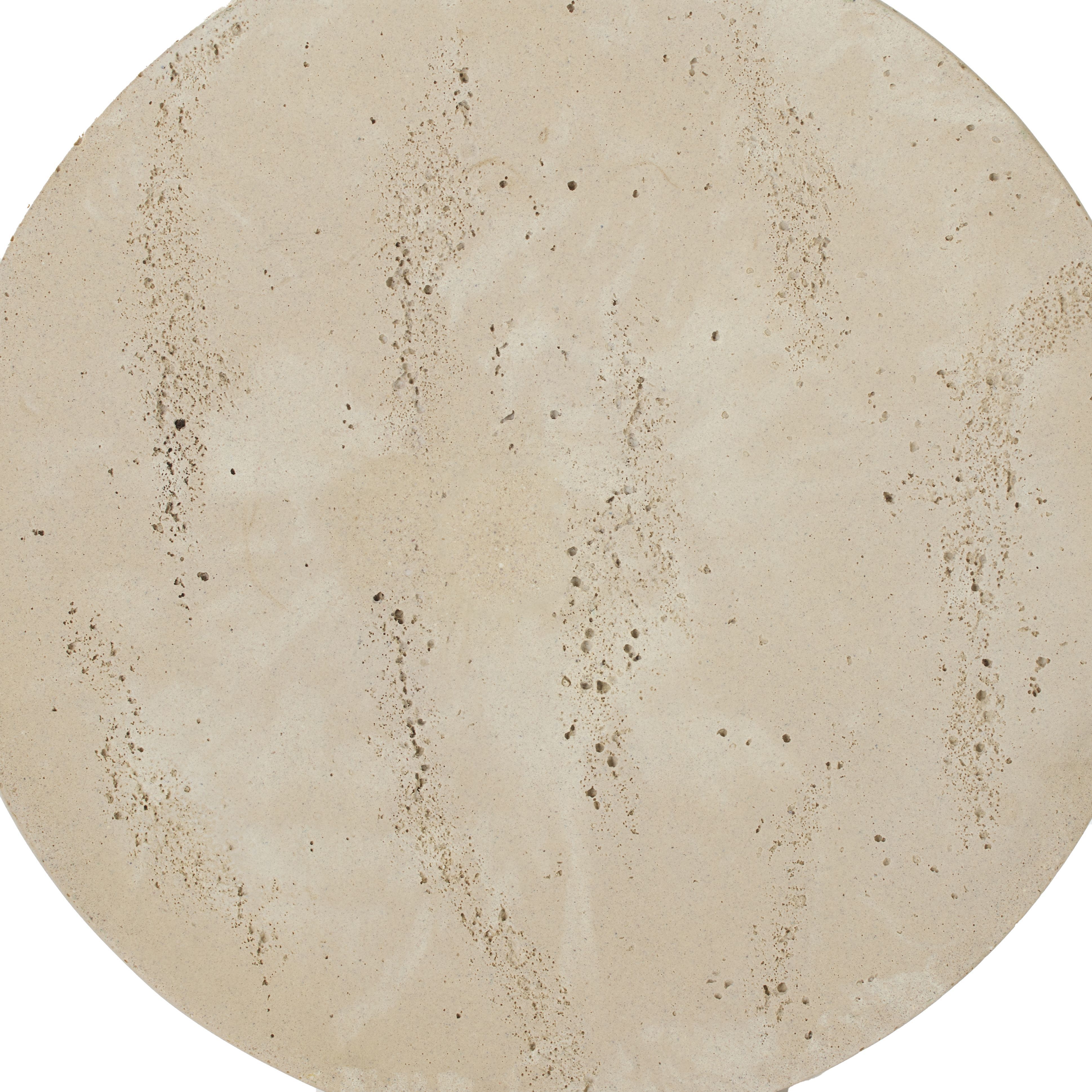 Cornwall Faux Travertine Centerpiece