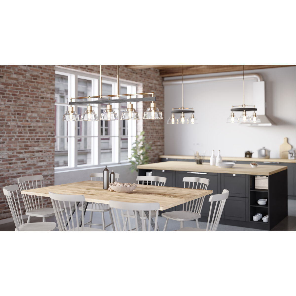 Eastmont 3 Light 23 inch Polished Nickel Chandelier Ceiling Light, 1 Tier Small