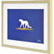 Makalu Gold Foil Wall Art, Set of 3