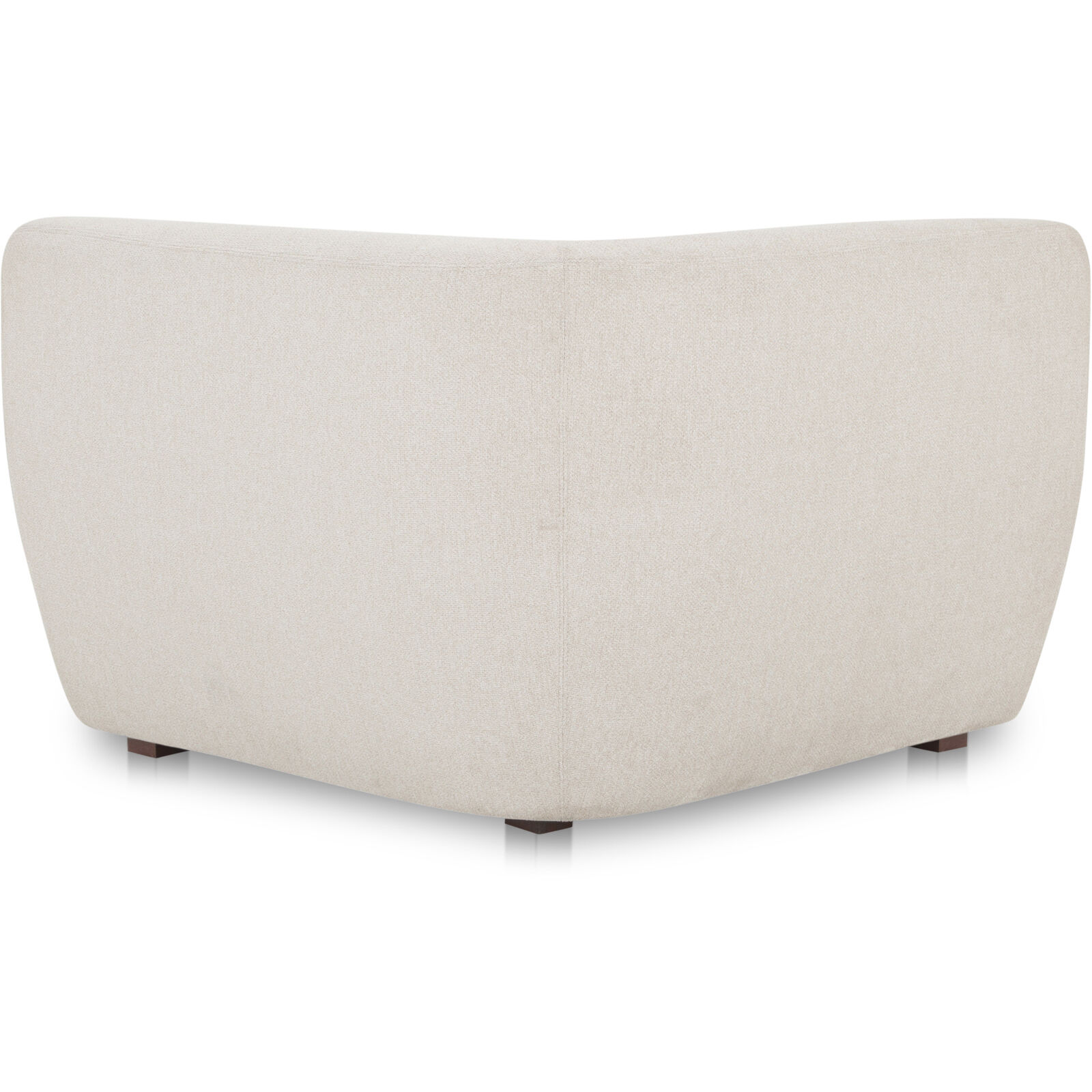 Amelia White Corner Chair