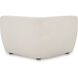 Amelia White Corner Chair