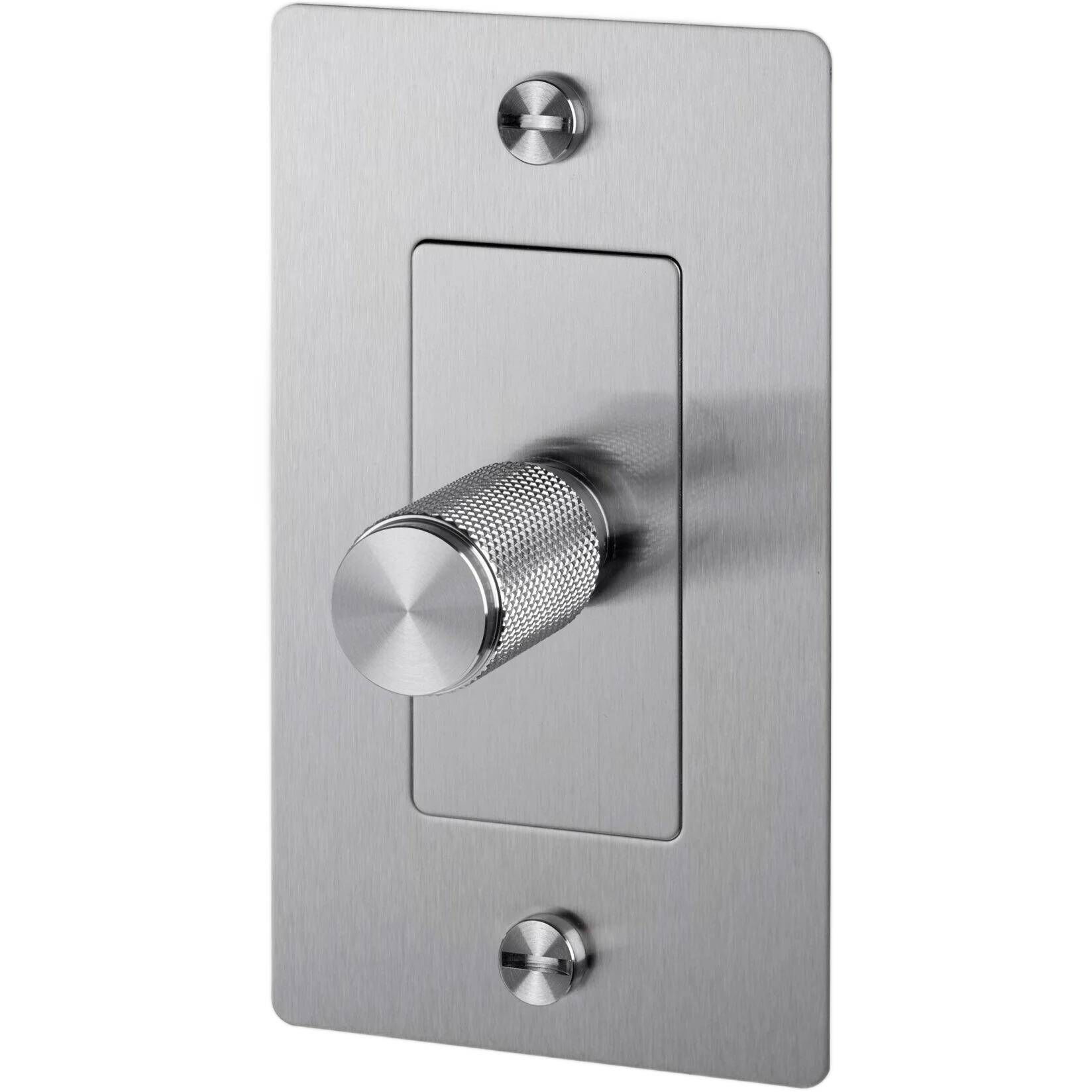 1G 100-120 Steel Dimmer Switch, LED