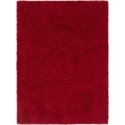 Bliss Shag 120 X 94 inch Garnet Rug in 8 x 10
