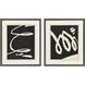 Neutral Spring Black and White Framed Art