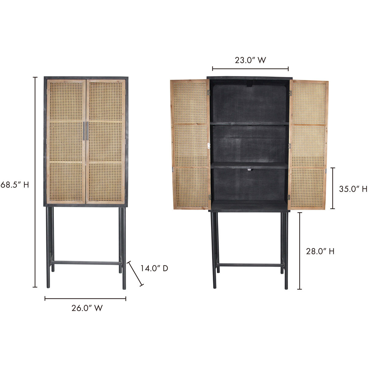 Bodhi Natural Cabinet