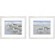 Animals Blue and White Framed Art
