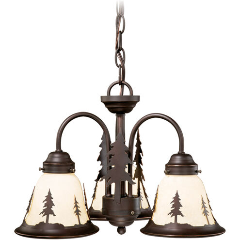 Yosemite LED Burnished Bronze Fan Light Kit