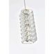 Aston 1 Light 6.5 inch Satin Gold Pendant Ceiling Light