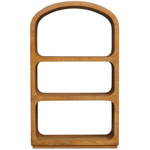 Achley 80 X 48 inch Mango Veneer Etagere