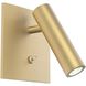 Enna 5.12 inch Matte Gold Interior Reading Light Wall Light